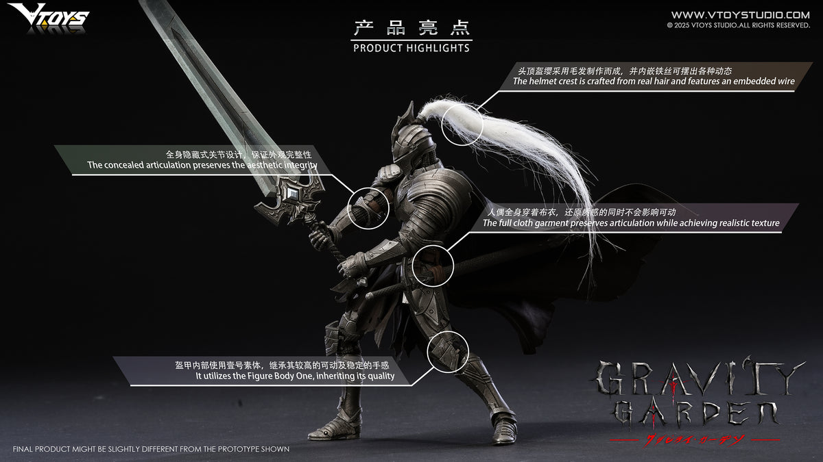 Vorverkauf VTOYS VSD011 1/12 Silvermoon Knight Sammler-Actionfigur Modellspielzeug