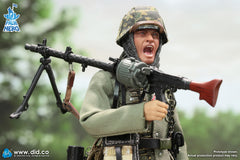 Vorverkauf DID XD80042 1/12 WWII Deutscher MG34 Schütze Alois Actionfigur Modellspielzeug