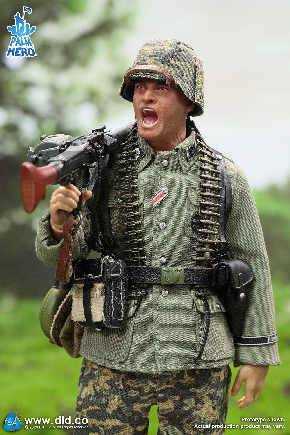 Vorverkauf DID XD80042 1/12 WWII Deutscher MG34 Schütze Alois Actionfigur Modellspielzeug