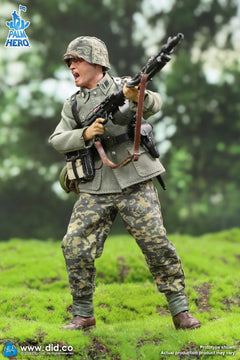 Vorverkauf DID XD80042 1/12 WWII Deutscher MG34 Schütze Alois Actionfigur Modellspielzeug