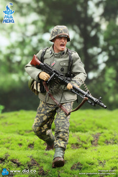 Vorverkauf DID XD80042 1/12 WWII Deutscher MG34 Schütze Alois Actionfigur Modellspielzeug