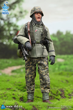 Vorverkauf DID XD80042 1/12 WWII Deutscher MG34 Schütze Alois Actionfigur Modellspielzeug