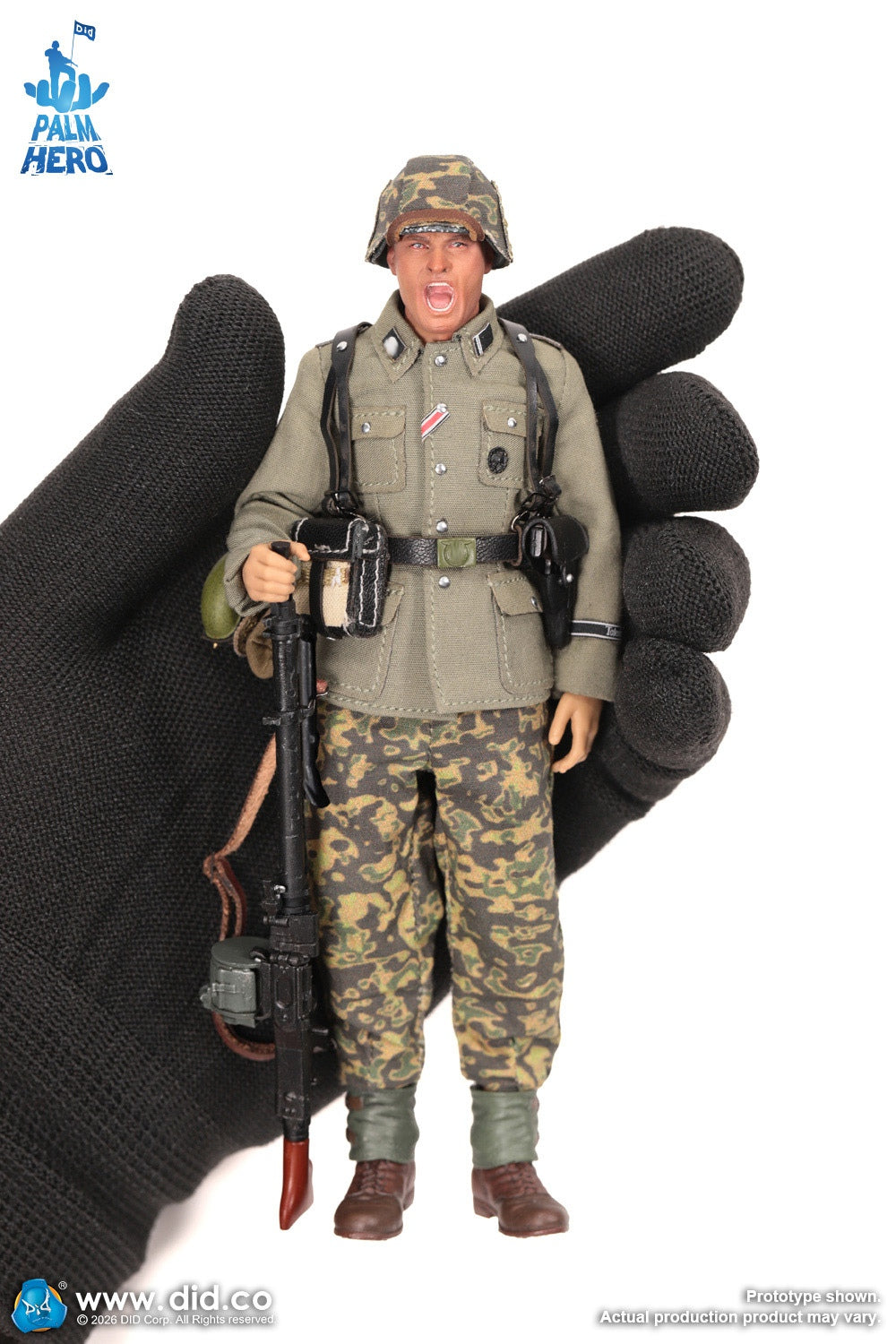 Vorverkauf DID XD80042 1/12 WWII Deutscher MG34 Schütze Alois Actionfigur Modellspielzeug
