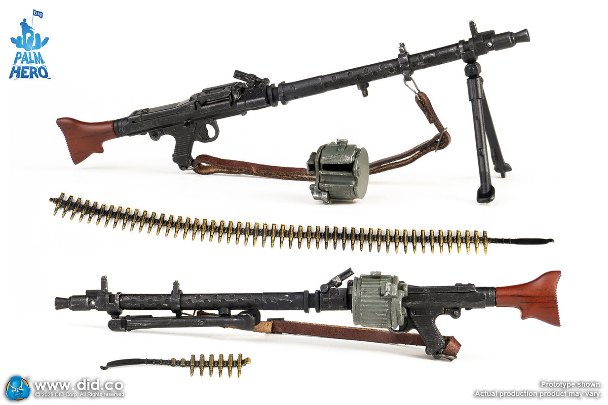 Vorverkauf DID XD80042 1/12 WWII Deutscher MG34 Schütze Alois Actionfigur Modellspielzeug
