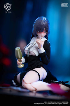 Fogtoys YU-01B 1/12 Nun Layla Sammler-Actionfigur für Damen Modellspielzeug