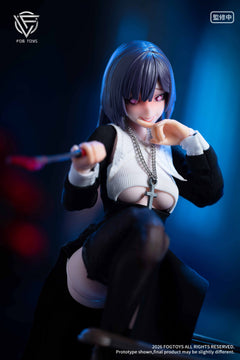 Fogtoys YU-01B 1/12 Nun Layla Sammler-Actionfigur für Damen Modellspielzeug