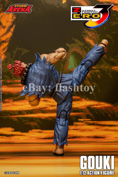 Presale STORM ARENA SFSA07 1/12 Street Fighter Zero 3 Gouki Action Figure Model