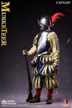COOMODEL SE138 1/6 Spanish Conquistador Musketeer Sergeant Action Figure Model