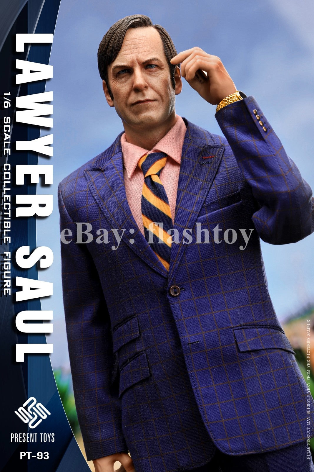 Presale PRESENT TOYS PT-sp93 1/6 Saul Lawyer Goodman Male Action Figure Model