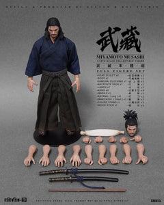 Presale ELEVEN EXK015 1/12 Miyamoto Musashi Collectible Action Figure Model Toy