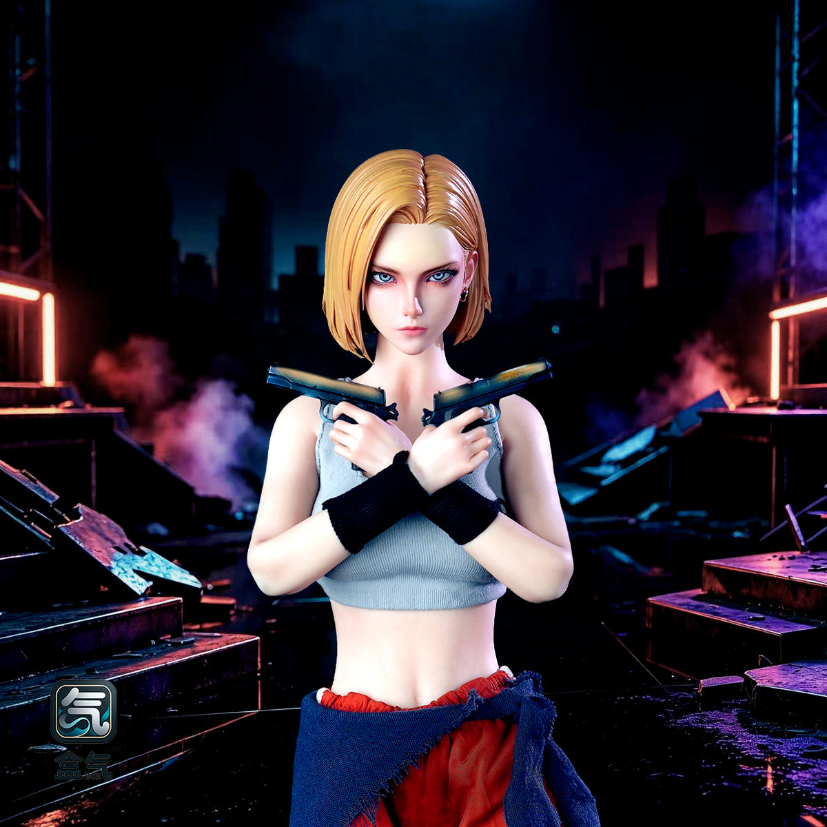 Presale BoxQi Studio HQ03 1/6 Dragon Fighter Ball Android 18 Action Figure Toy