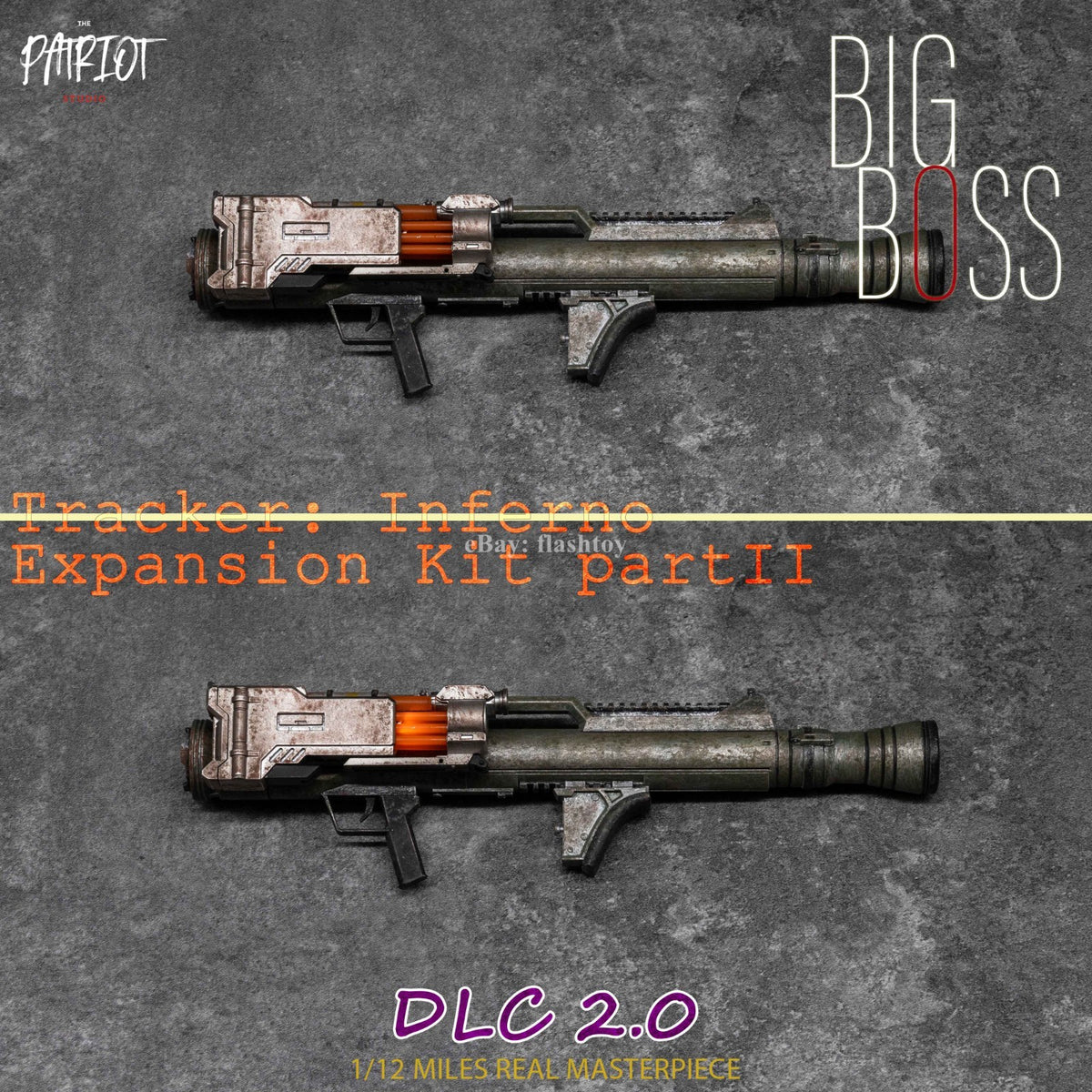 Presale Patriot Studio 1/12 DLC 2.0 Accessories for The Boss Nemesis Model Toy