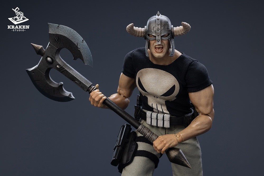 KRAKEN Studio 1/12 Punisher Frank 6" Male Action Figure Model Toy Deluxe Ver.