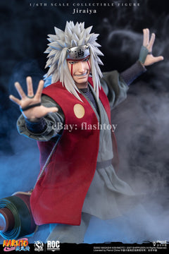 Presale RocketToys ROC-020 1/6 Jiraiya Collectible Action Figure Toy Deluxe Ver.