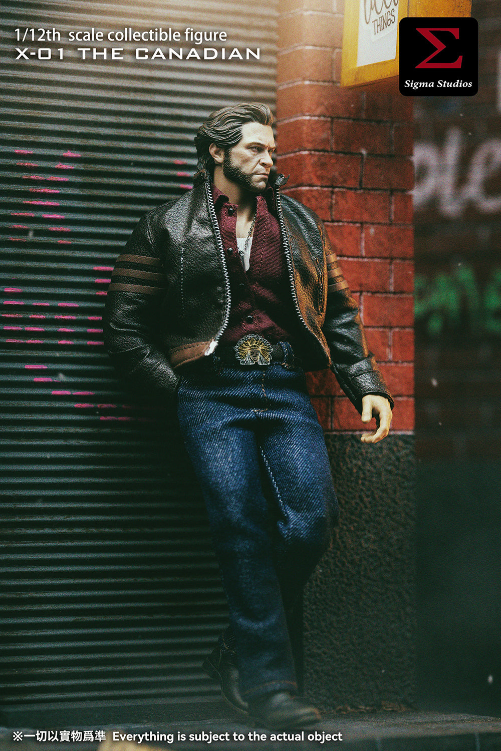 Presale Sigma Toys X-01 1/12 The Canadian Logan Collectible Action Figure Model