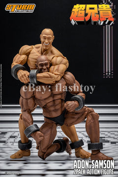 Presale Storm Toys EXBR01 1/12 Adon & Samson Chou-Aniki 2-Pack Action Figure Toy