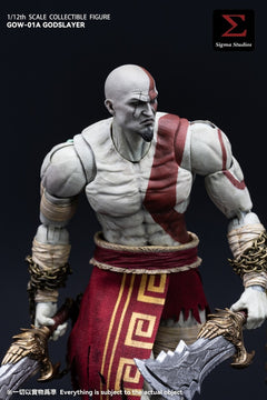 SIGMA STUDIOS GOW-01A 1/12 The God Kratos Ghost of War Male Action Figure Model