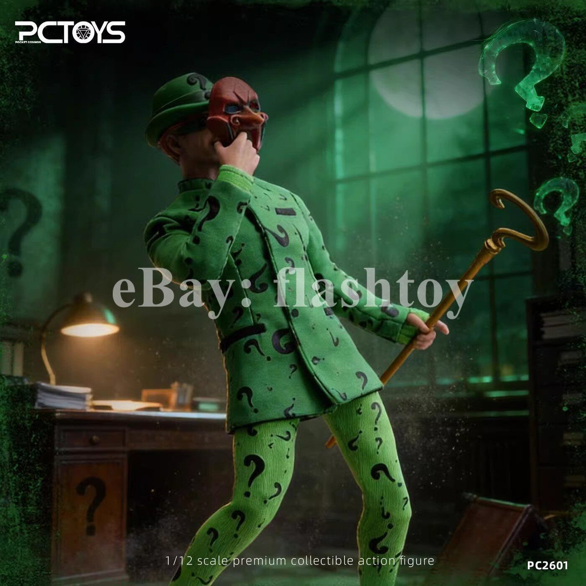 Presale PCTOYS PC2601 1/12 Forever Riddler Carrey Male Action Figure Model Toy