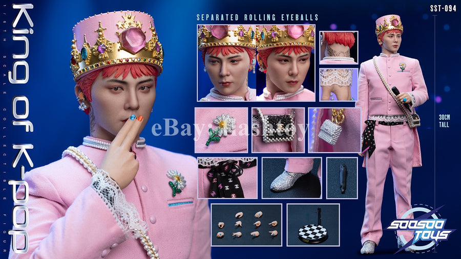 Presale SOOSOOTOYS SST-094 1/6 South Korea King of the K-pop Action Figure Model