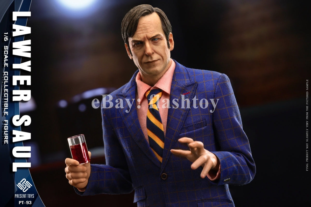 Presale PRESENT TOYS PT-sp93 1/6 Saul Lawyer Goodman Male Action Figure Model