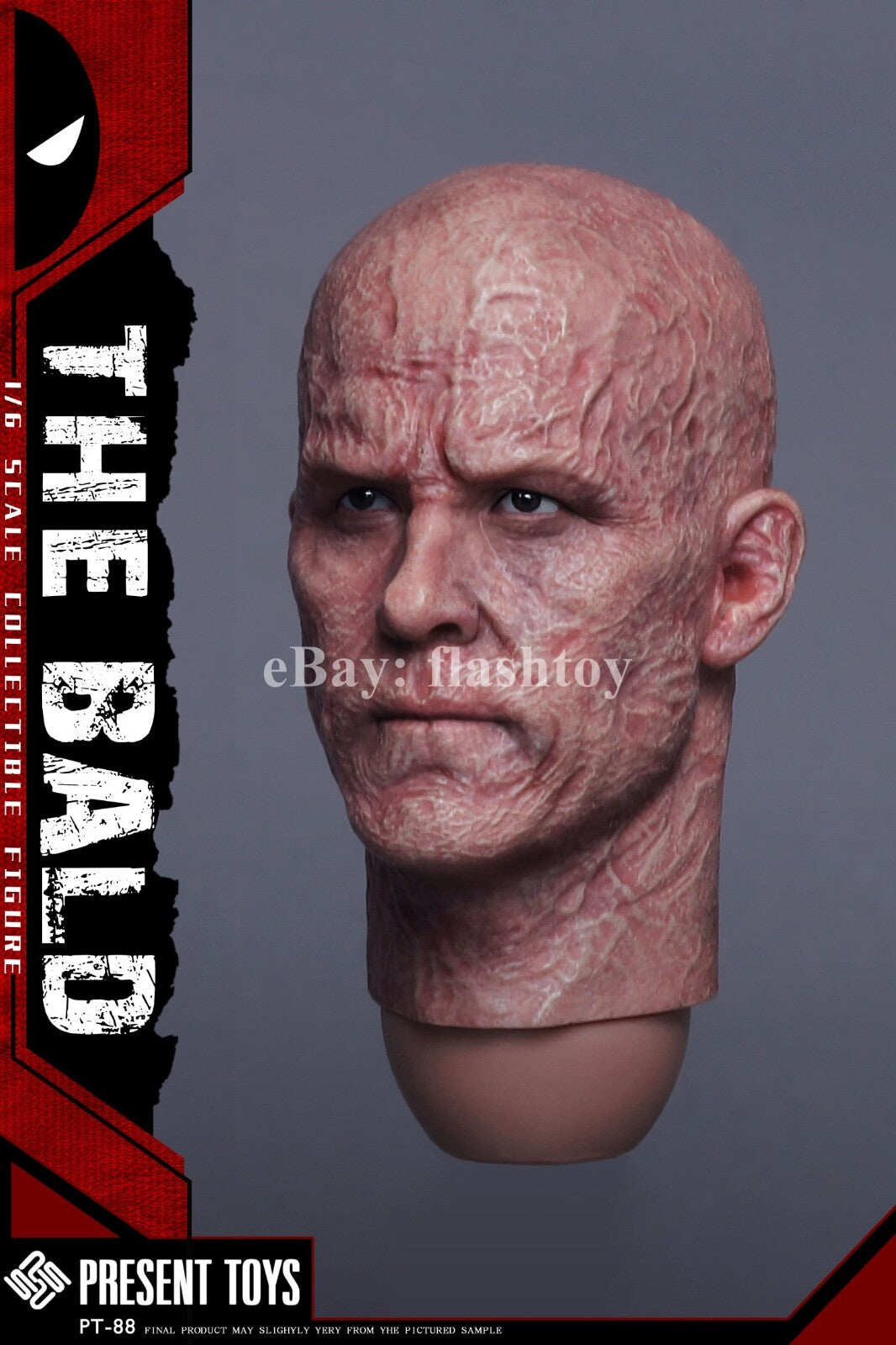 PRESENT TOYS PT-sp88 1/6 The Bald Head Sculpt fit 12" HT Male Figure Model Body