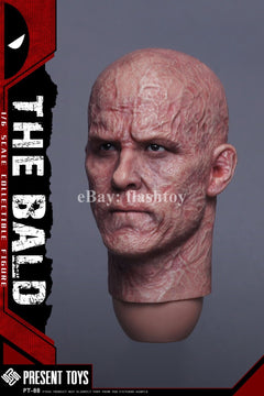 PRESENT TOYS PT-sp88 1/6 The Bald Head Sculpt fit 12" HT Male Figure Model Body