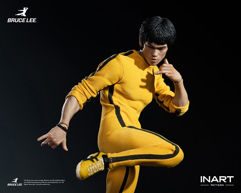 Presale INART Gy A036 1/12 Bruce Lee Collectible Action Figure Toy Yellow Outfit Set