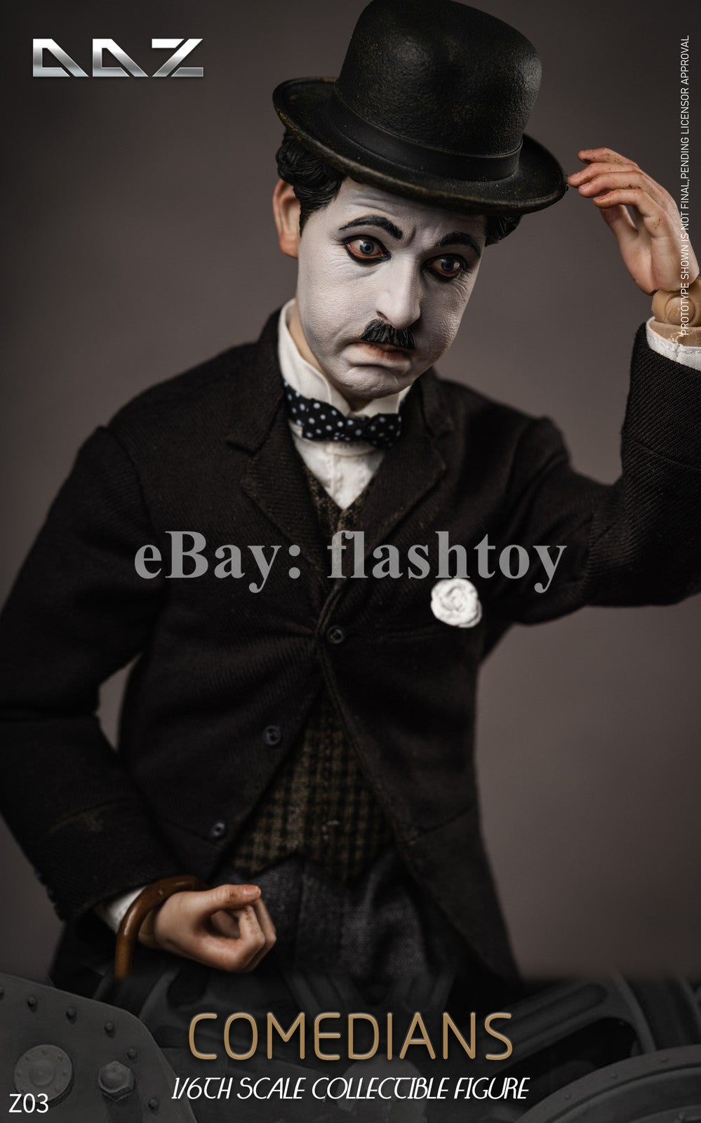 Presale DDZTOYS Z03 1/6 Comedian Chaplin Collectible Male Action Figure Model