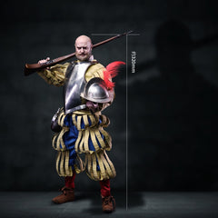 COOMODEL SE138 1/6 Spanish Conquistador Musketeer Sergeant Action Figure Model