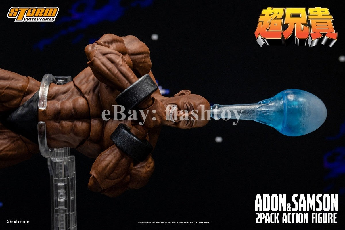 Presale Storm Toys EXBR01 1/12 Adon & Samson Chou-Aniki 2-Pack Action Figure Toy