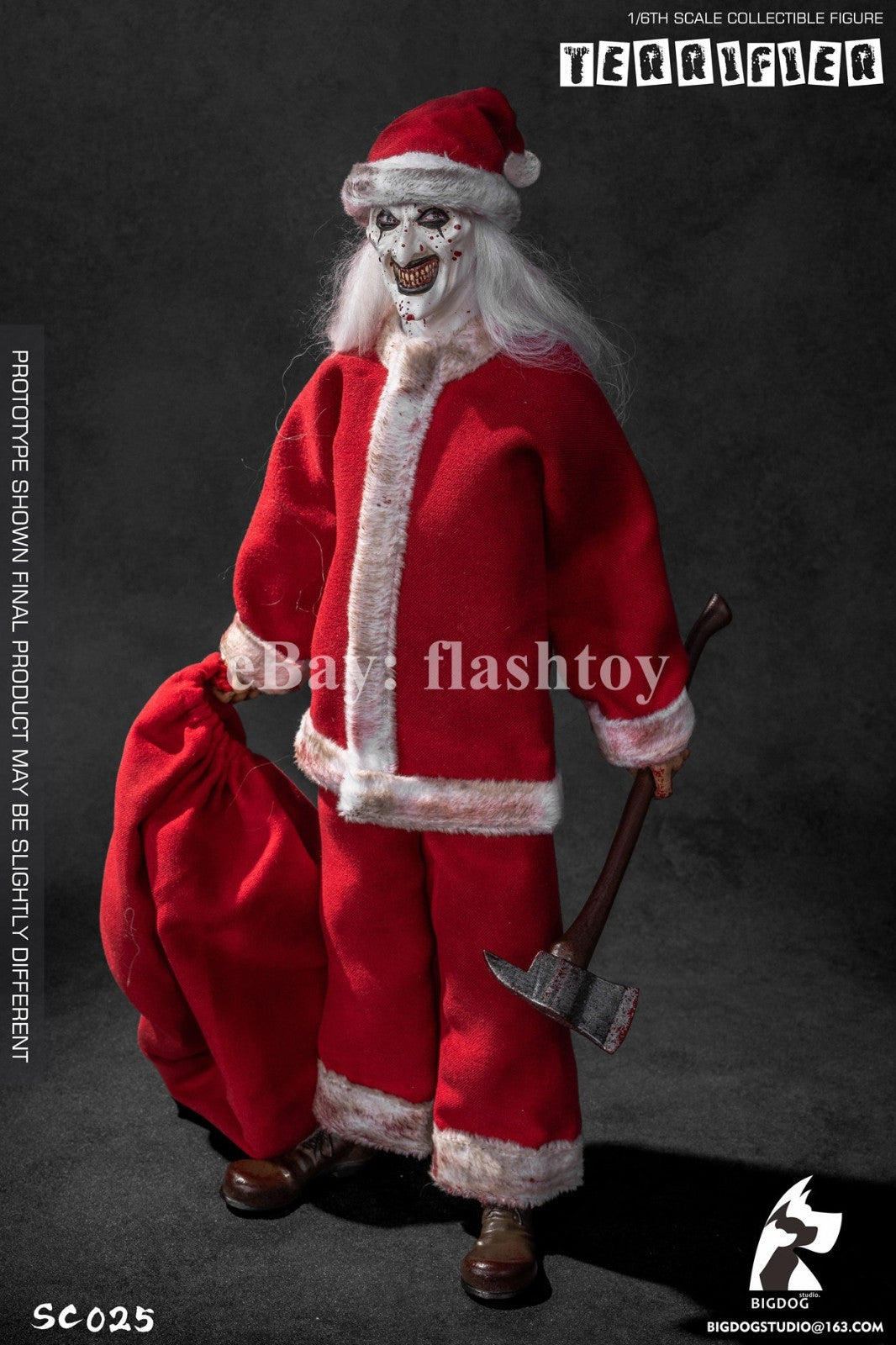 BIGDOG STUDIO SC025 1/6 The Terrorist Clown 12" Action Figure Model Toy