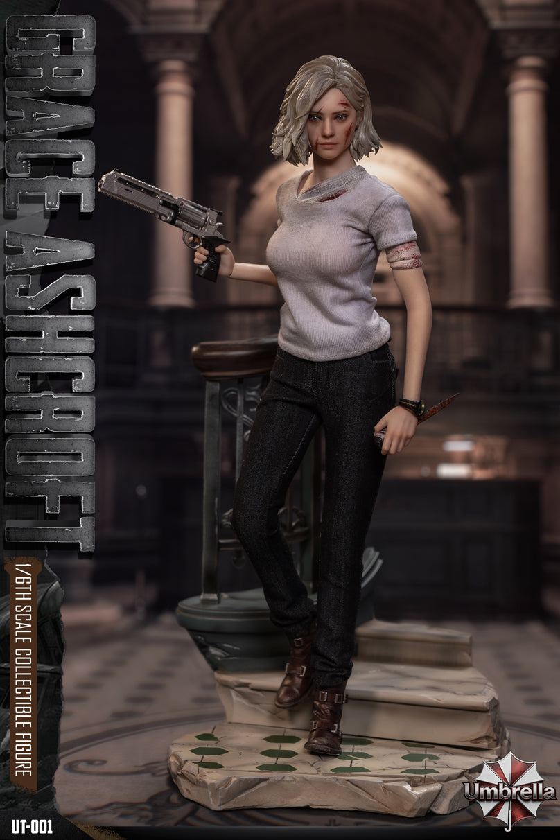 Pre-order Umbrella UT-001 1/6 Resident Zombie Evil Crisis Grace Action Figure