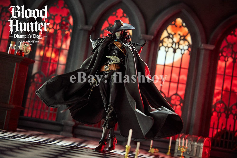 Presale EGGTOYS 1/12 Blood Hunter­ Dhampir's Elegy Male Action Figure Model Toy
