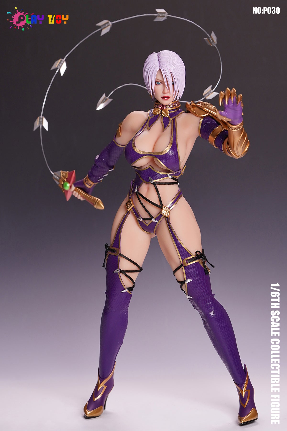Presale PLAY TOY P030 1/6 SoulCalibur Ivy Collectible Female Action Figure Model