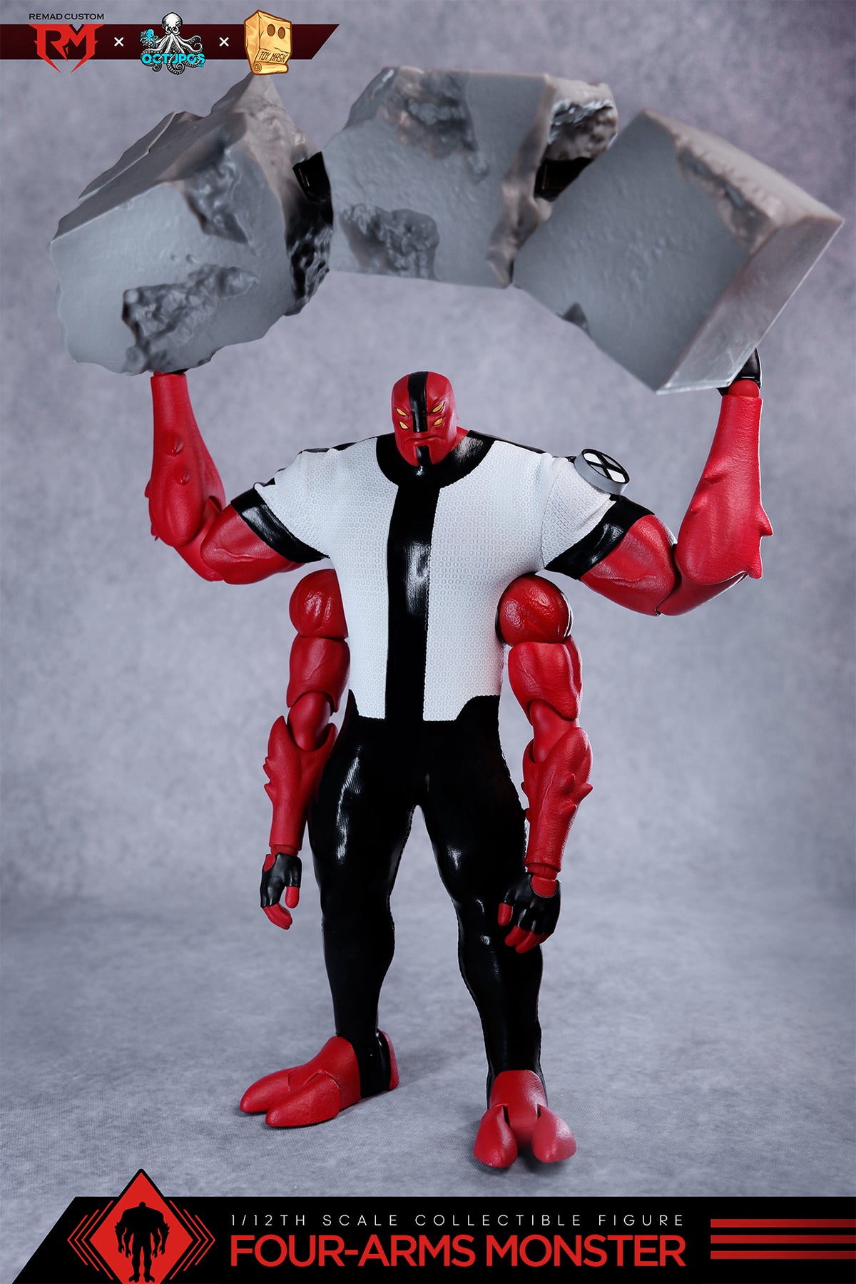 Presale RemadCustom RM031 1/12 The Ben Four Arms Monster Alien 10 Action Figure