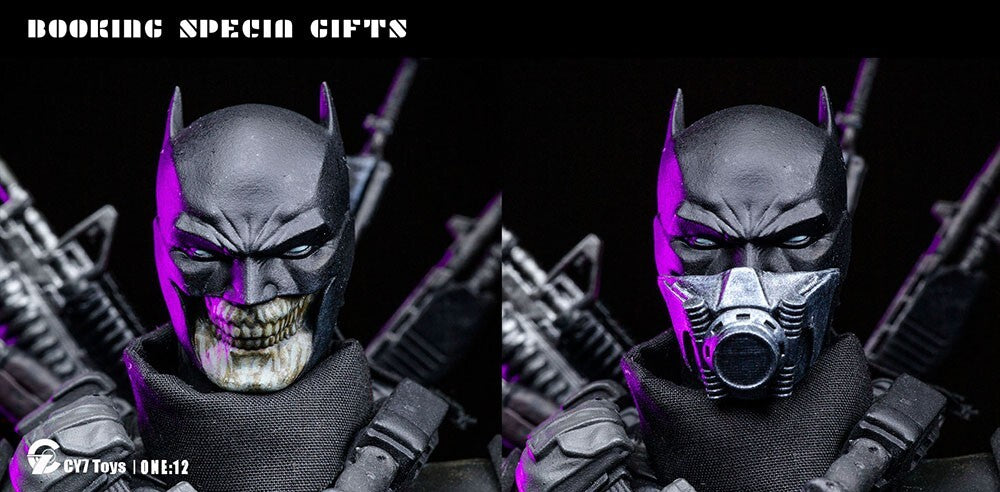 CY7 Toys 1/12 Dark Knight 6" Collectible Male Action Figure Model Toy