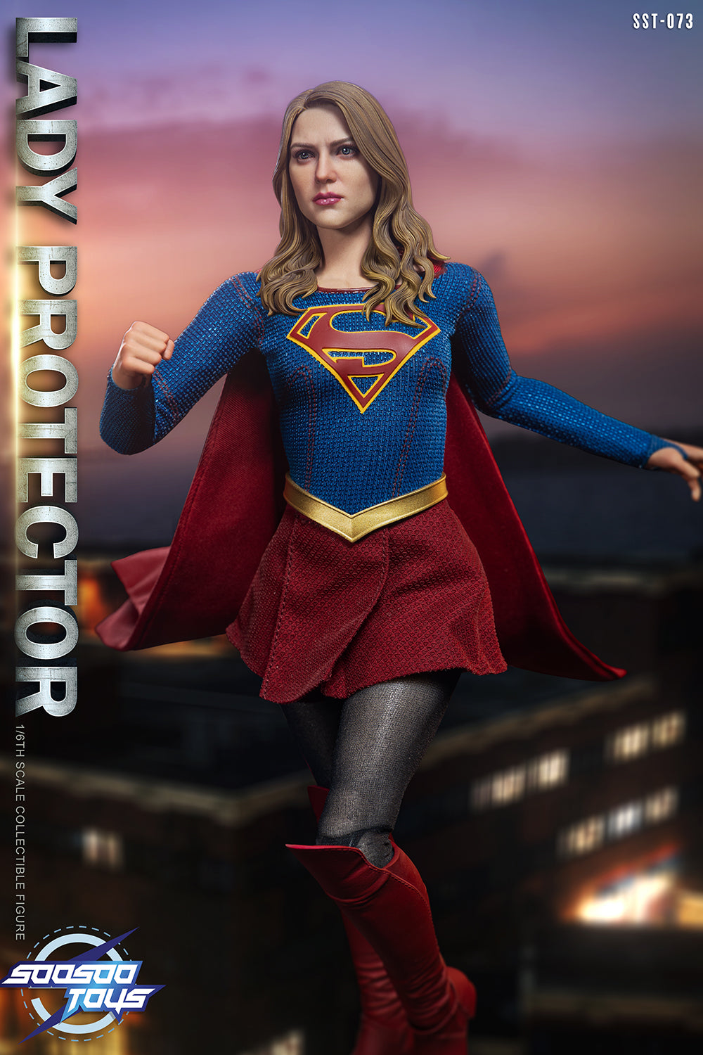 Soosootoys SST-073 1/6 Lady Protector Supergirl Female Action Figure Model Toy