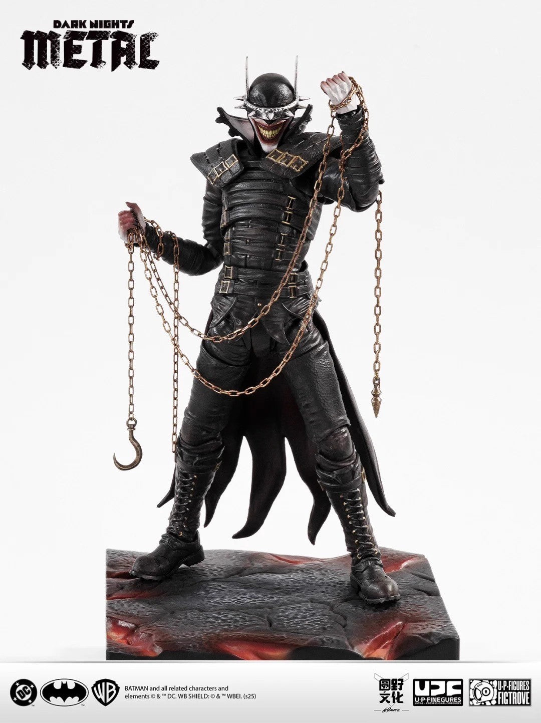 LPZZ 1/12 Dark Knight Metal The Batman Who Laughs Male Action Figure Model Toy