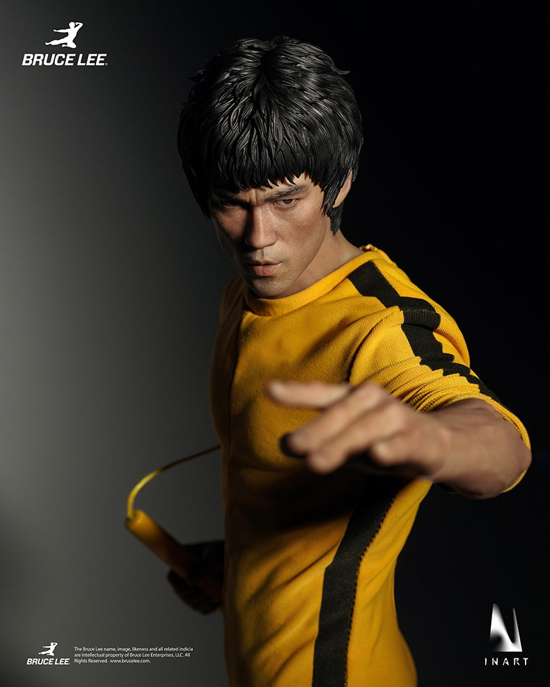 Presale INART Gy A043 1/6 Bruce Lee Collectible Action Figure Toy Yellow Outfit Set