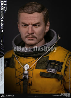 Presale DAMTOYS 78110 1/6 U-2 Dragon Lady Pilot 12" Male Action Figure Model Toy