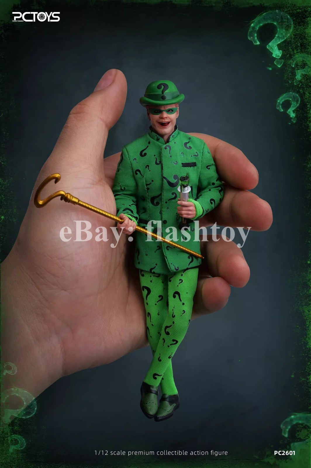 Presale PCTOYS PC2601 1/12 Forever Riddler Carrey Male Action Figure Model Toy