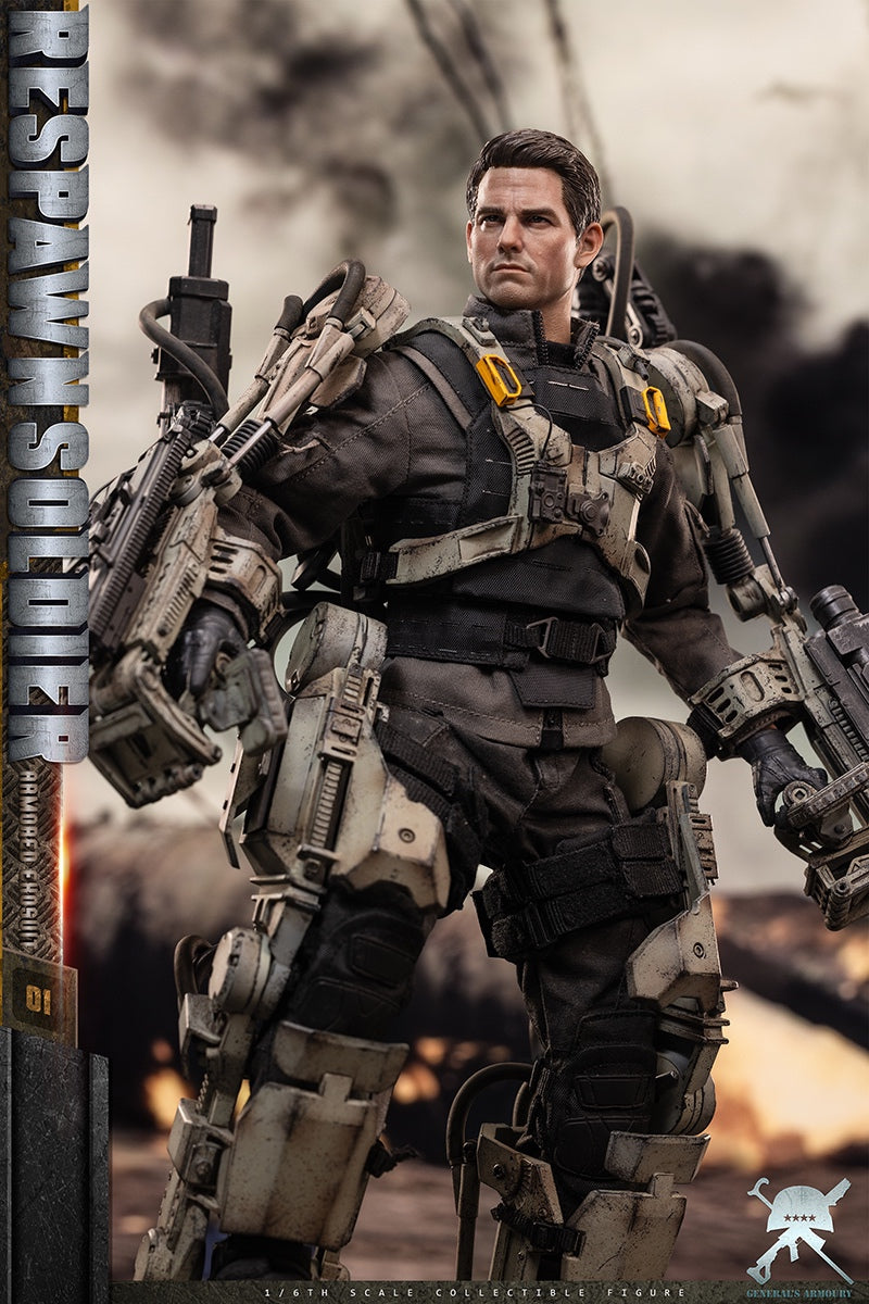 Presale General's Armoury GA3001 1/6 Edge of Tomorrow William Action Figure Toy