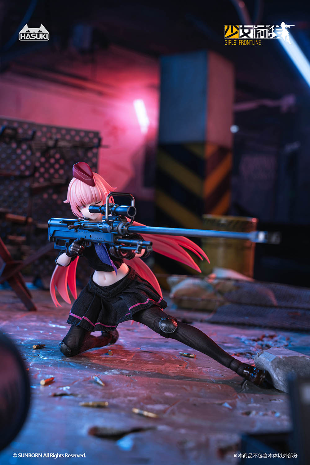 HASUKI PA011 1/12 Girl's Frontline NTW-20 Collectible Female Action Figure Model