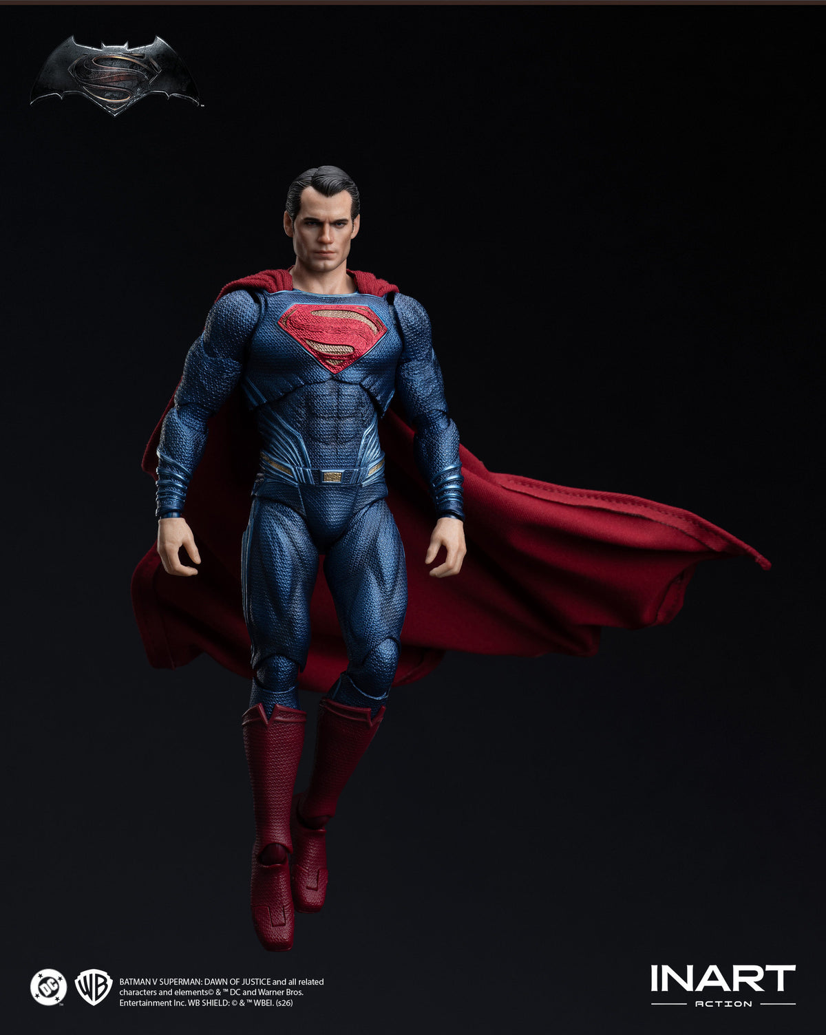 Presale INART Hg M0005 1/12 Batman v Superman Dawn of Justice Action Figure Toy