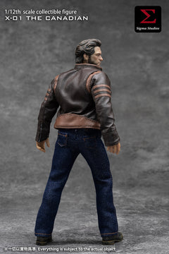 Presale Sigma Toys X-01 1/12 The Canadian Logan Collectible Action Figure Model