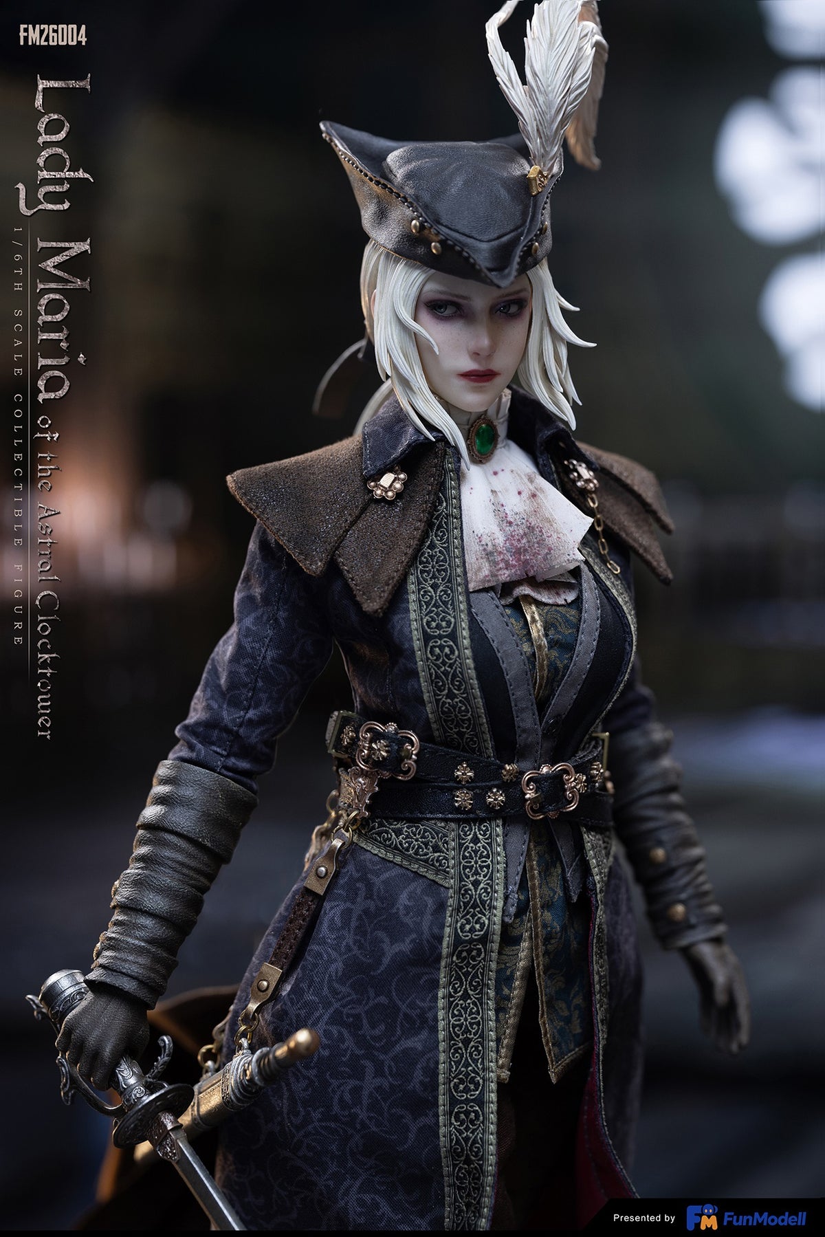 Presale FunModell FM26004 1/6 Bloodborne Curse Hunter Lady Mar Action Figure Toy
