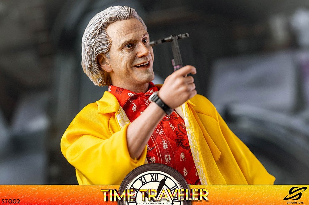 Saturn Toys ST002 1/6 Time Traveler Dr. Brown Male Action Figure Model Toy