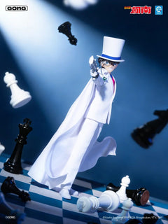 Presale POPMART GONG Case Closed Moonlight Magician Kaito Kuroba Kid 8.8" Figure
