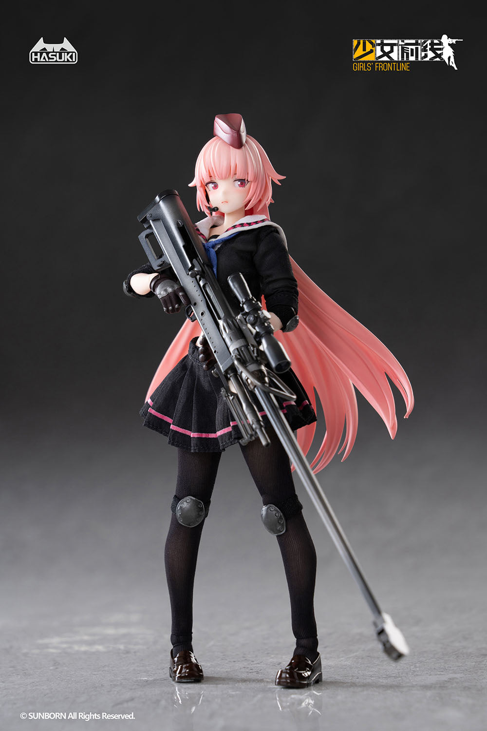 HASUKI PA011 1/12 Girl's Frontline NTW-20 Collectible Female Action Figure Model