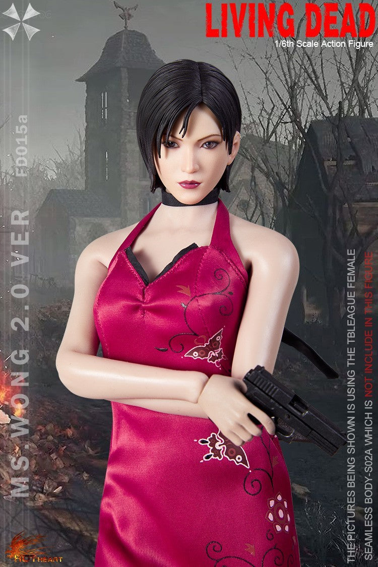 In Stock Hot Heart FD015B 1/6 Ada Accessories for 12" Female Figure Body